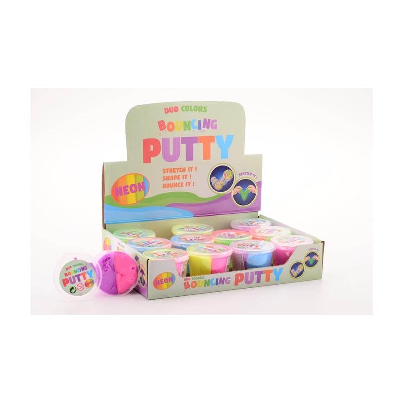 John Toy Stuiter Duo Putty Neon Kleuren