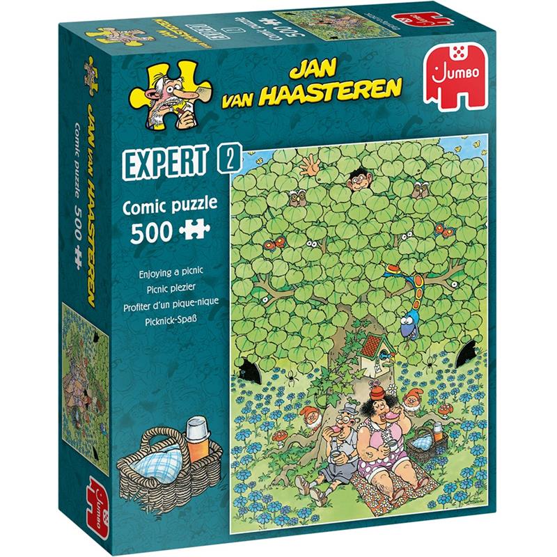 Jumbo Jan van Haasteren expert picknick plezier 500 stuks