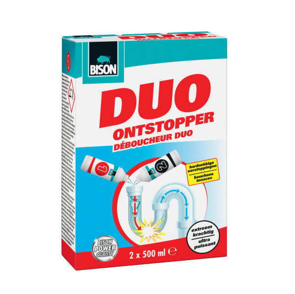 Bison Duo ontstopper 2x500ml