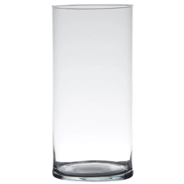 Cilindervaas glas Ø12xH25cm