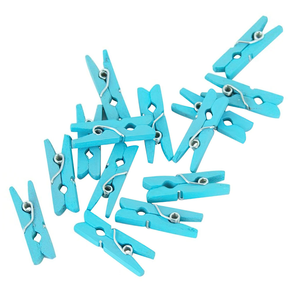 Miniknijpers Pakje A 24 Stuks Blauw