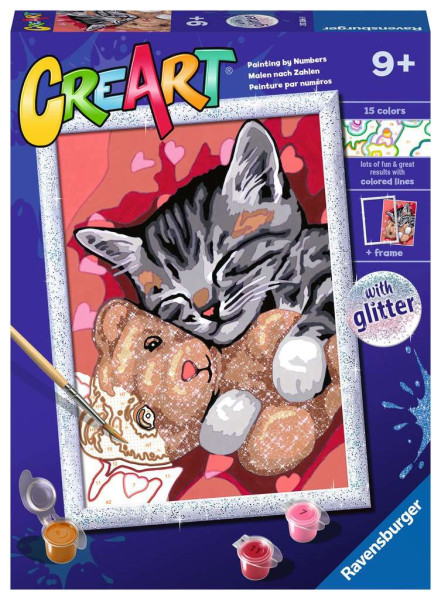 Ravensburger CreArt Peaceful Kitten