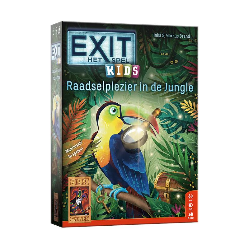 999 Games EXIT Kids Raadselplezier In De Jungle- Breinbreker