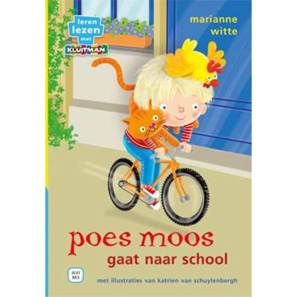 Kluitman Poes moos gaat naar school