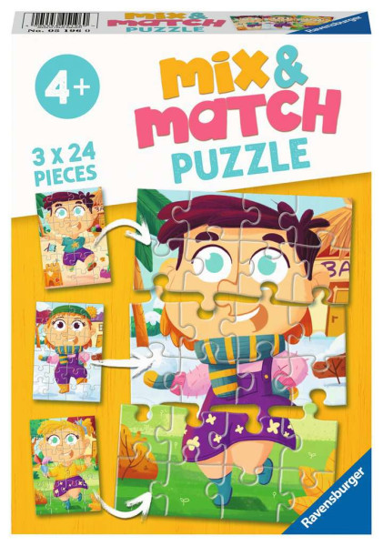 Ravensburger Mix&Match puzzel Kleding