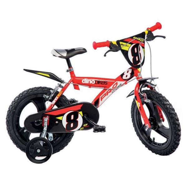 Dino Jongensfiets Pro Cross 16 inch rood