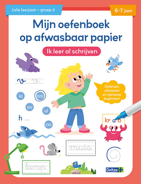 Mijn oefenboek Ik leer al schrijven 6-7j