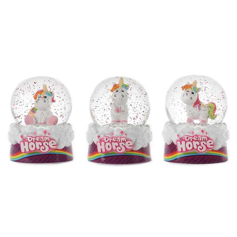 Toi Toys Dream Horse Sneeuwbol Eenhoorn ?6,5xh9cm