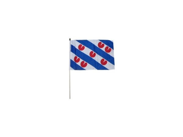 Zwaaivlag Friesland 30x45cm 12stuks