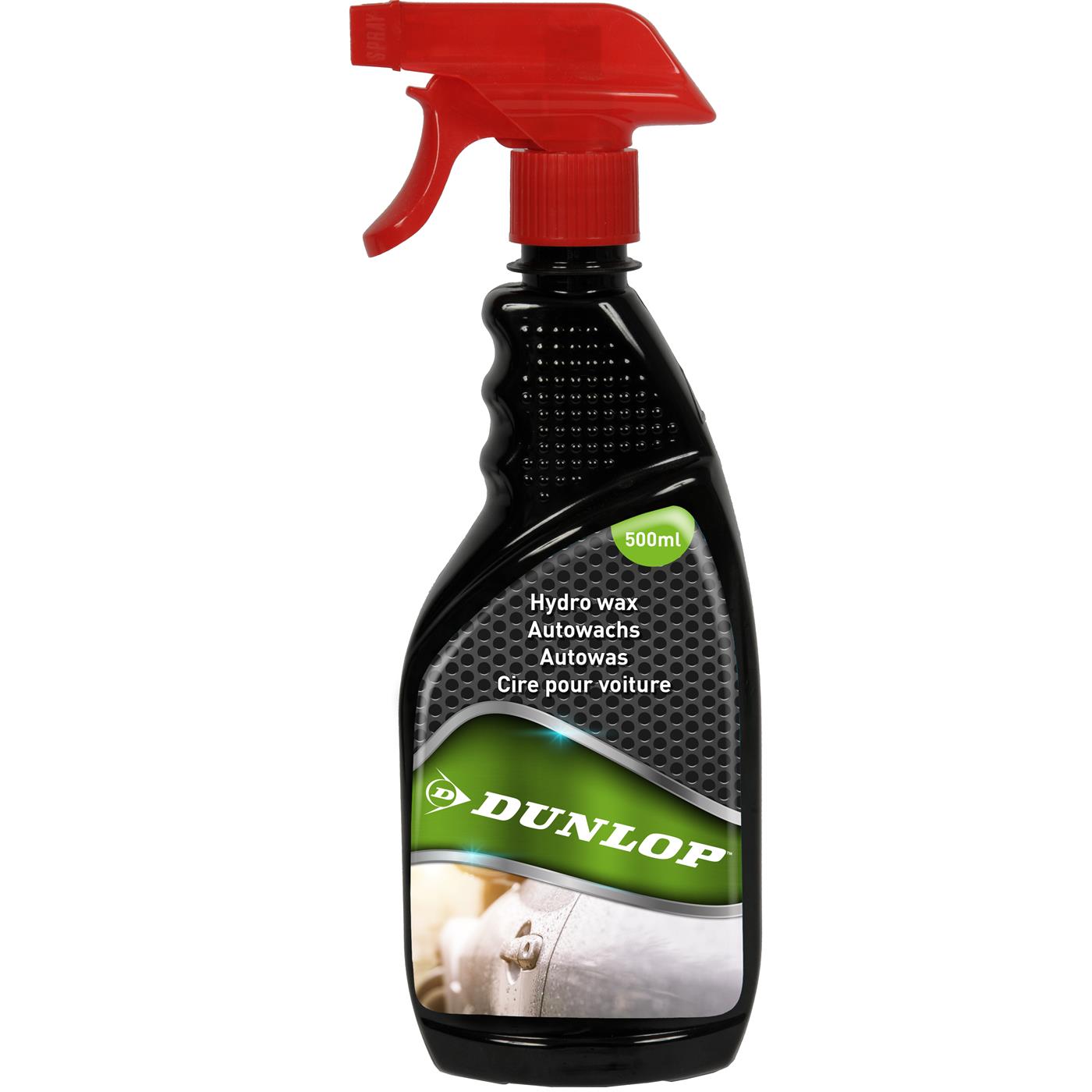 Dunlop autowax 500 ml zwart