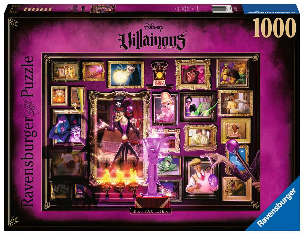 Ravensburger puzzel 1000 stukjes Villainous Dr. Facilier