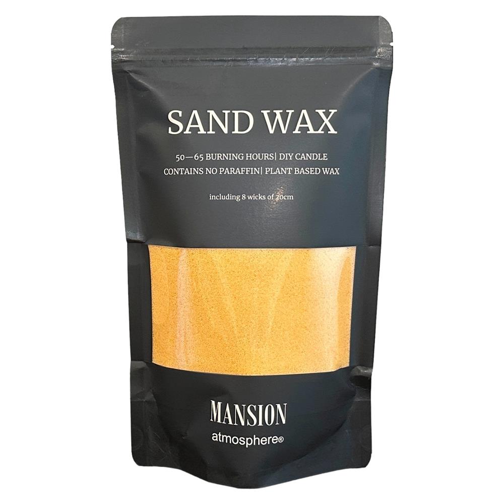 Mansion Atmosphere Sand Wax Beige 500g Ziplock Zak 8x20cm Met Lonten