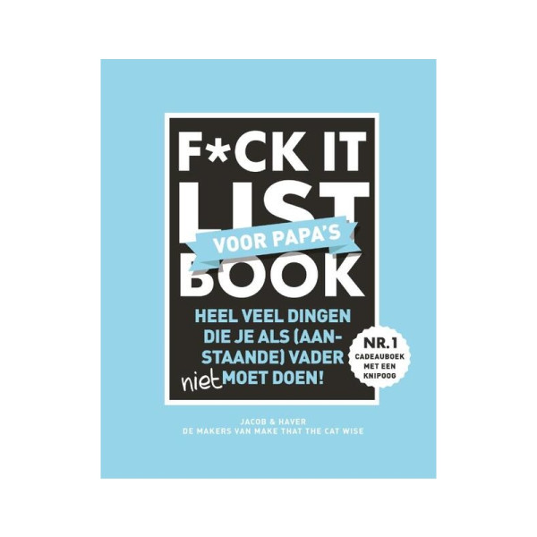 F*ck it list Book voor papa's