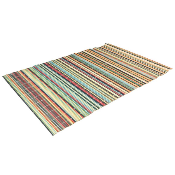 Placemat bamboe 30x45cm multicolor