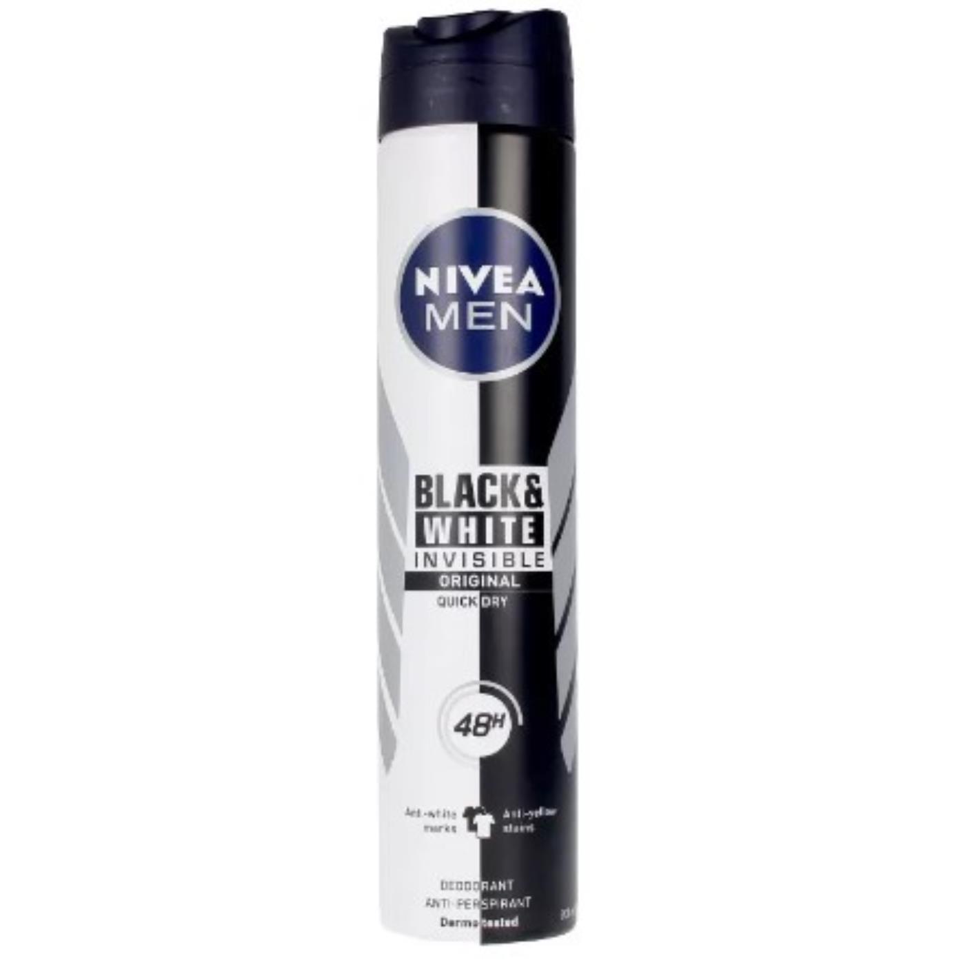 Nivea MEN INVISIBLE deo vaporizador 200 ml