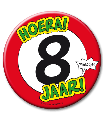 Button XL 8 jaar