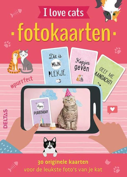 Deltas Fotokaarten - I love cats