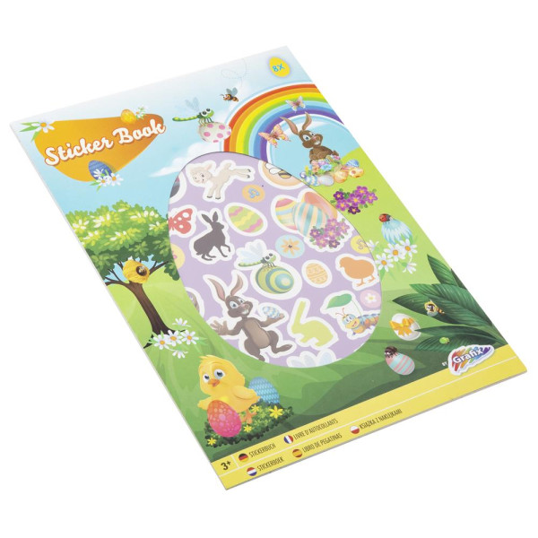 Grafix Pasen Stickerboek A4 8 pagina's