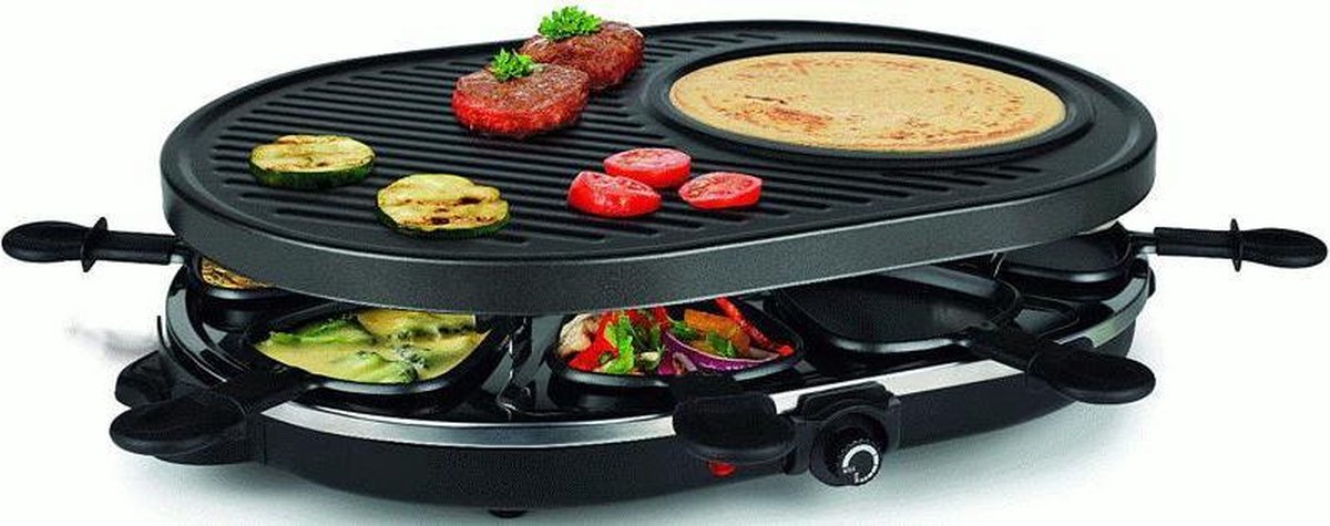 Raclette Grillplaat 8 personen