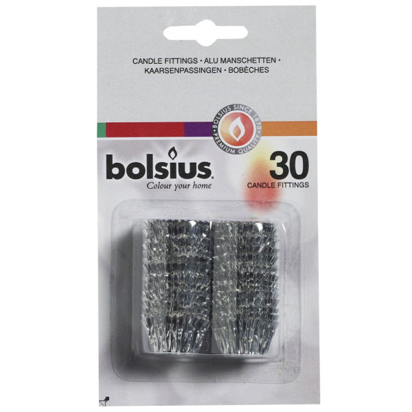 Bolsius Kaarsenpassing blister 30 stuks