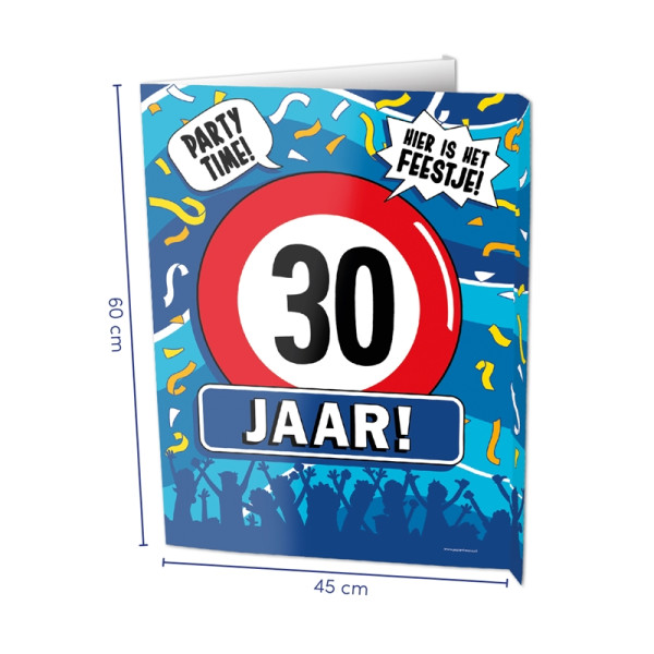 Paperdreams Window signs - 30 jaar