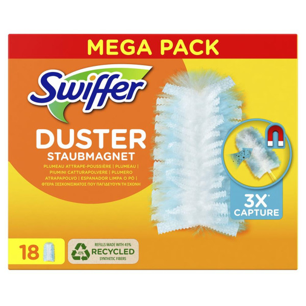 Swiffer Duster Stofmagneet navul 18st