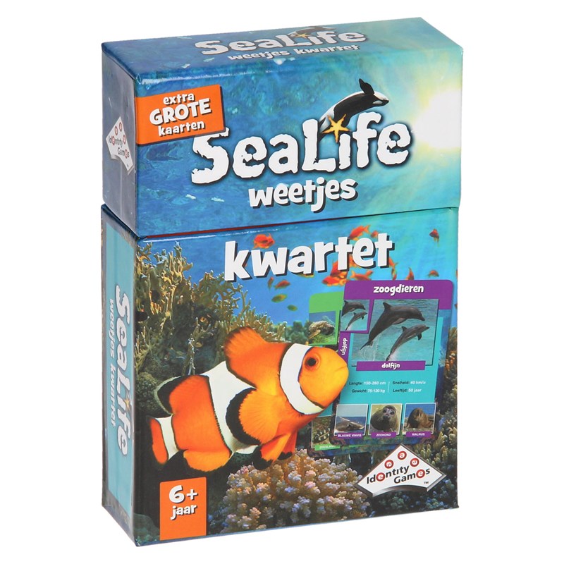 Sealife weetjes kwartet