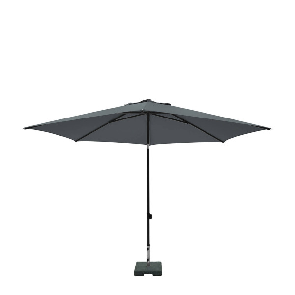 Parasol ELBA PUSH-UP 300cm grijs