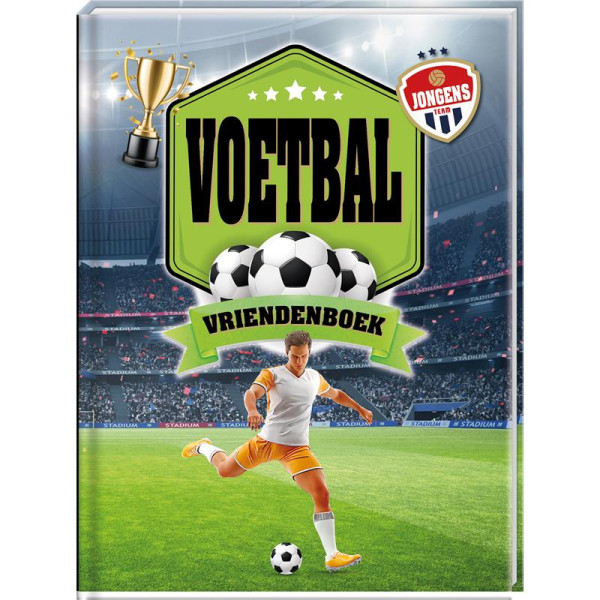 Vriendenboek - Voetbal jongens