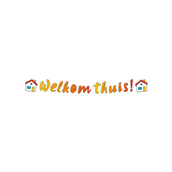 Letter banner - Welkom Thuis