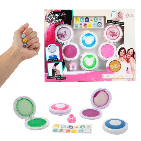 Toi Toys Haarkrijtset met accessoires