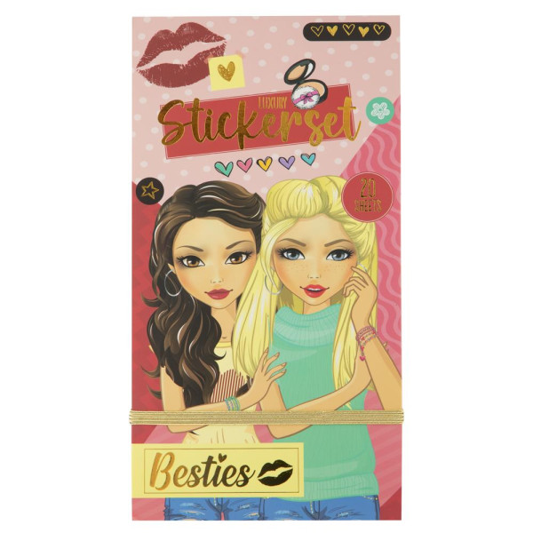 Besties Luxe sticker boek 23x12cm