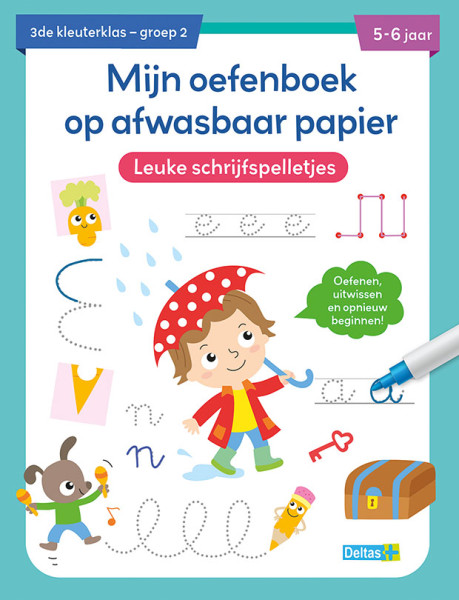 Mijn oefenboek Leuke schrijfspelletjes