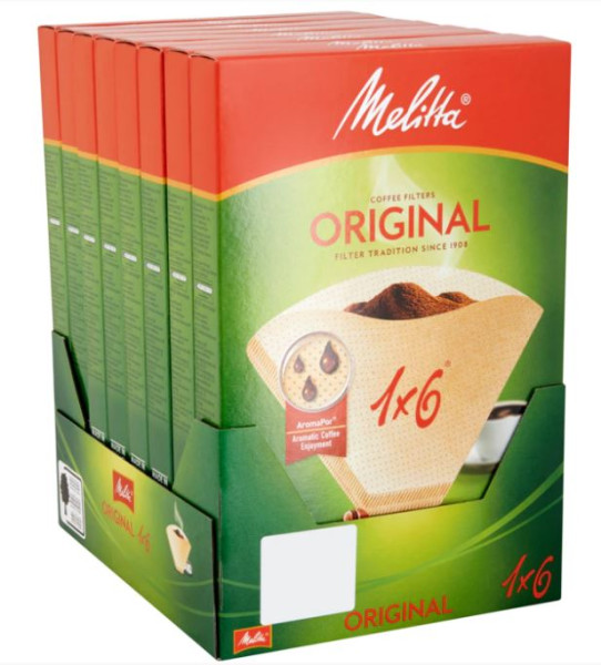 Melitta Koffiefilter 1x6 doos a 8 pakjes