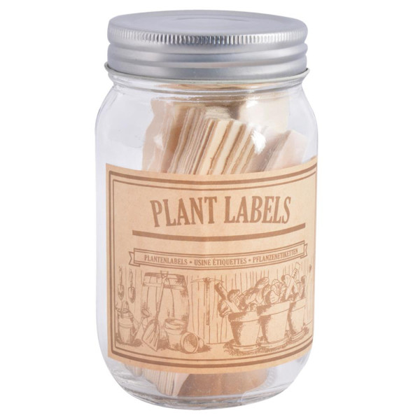 Esschert Design 40 Houten plantenlabels