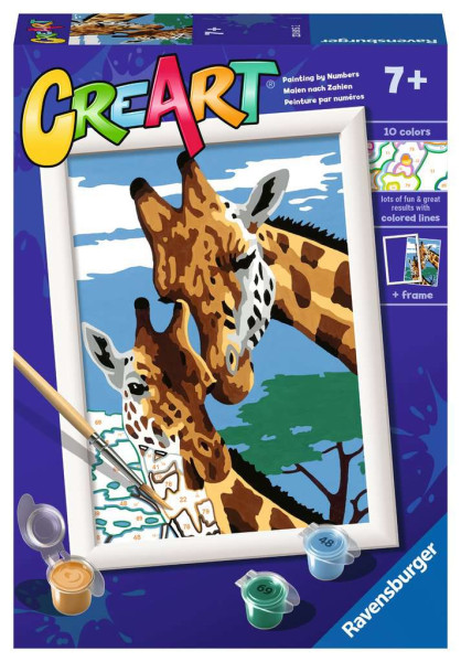 Ravensburger CreArt Cute Giraffes