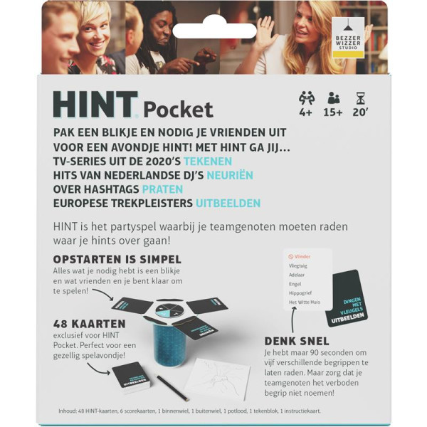 Hint Pocket bordspel