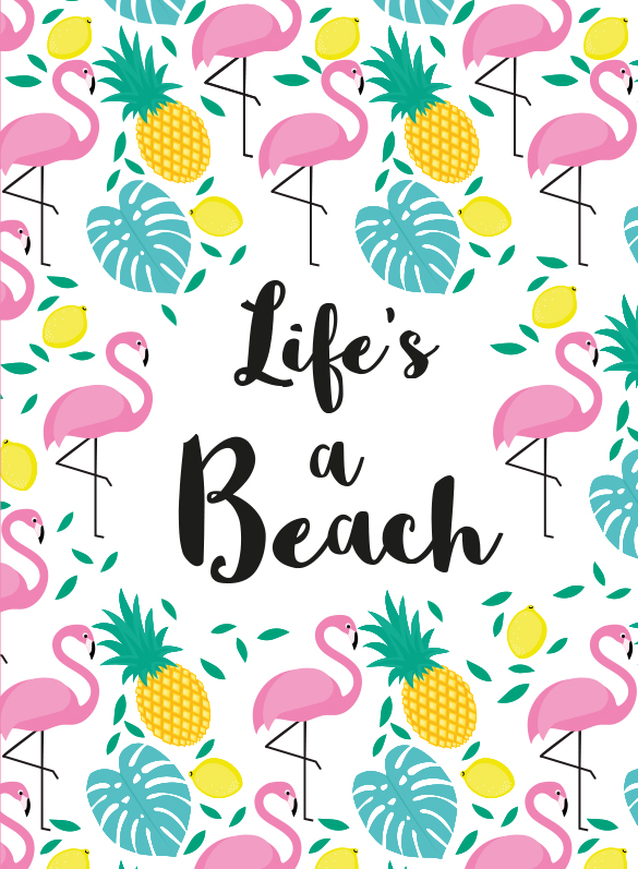 Rebo Life's A Beach - Cadeauboek