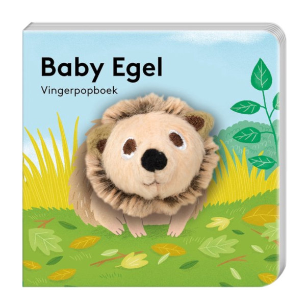 Vingerpopboekje Bos - Baby egel