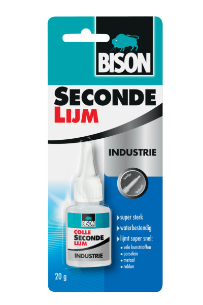 Bison secondelijm Industrie 20 gr.