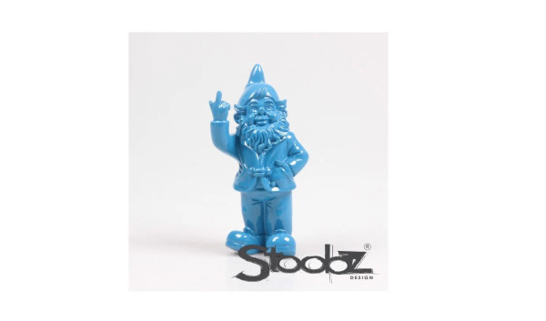 Stoobz kabouter f*ck you blauw 20cm