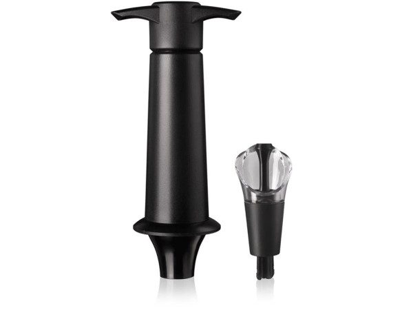 Vacuvin Wine saver & server zwart