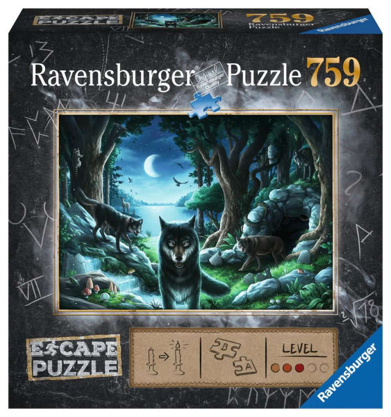 Escape 7 Curse of the Wolves Puzzel