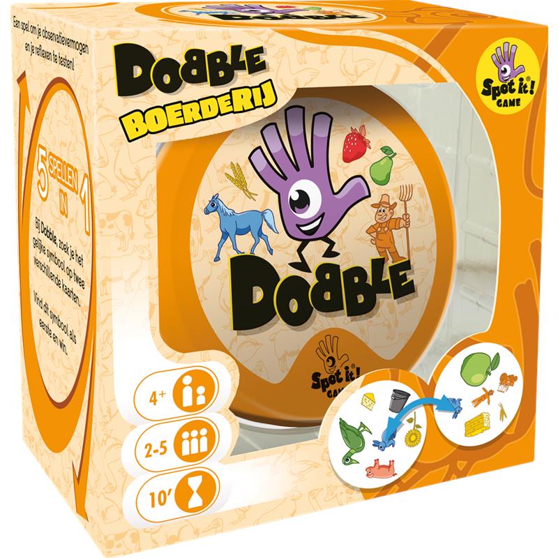 Dobble Boerderij kaartspel