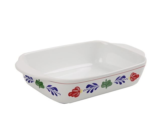 Boerenbont Ovenschaal 30x20x6,5cm 3,2 Liter Keramiek