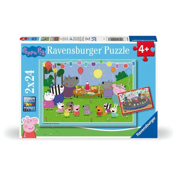 Puzzel Peppa Pig 2x24pcs