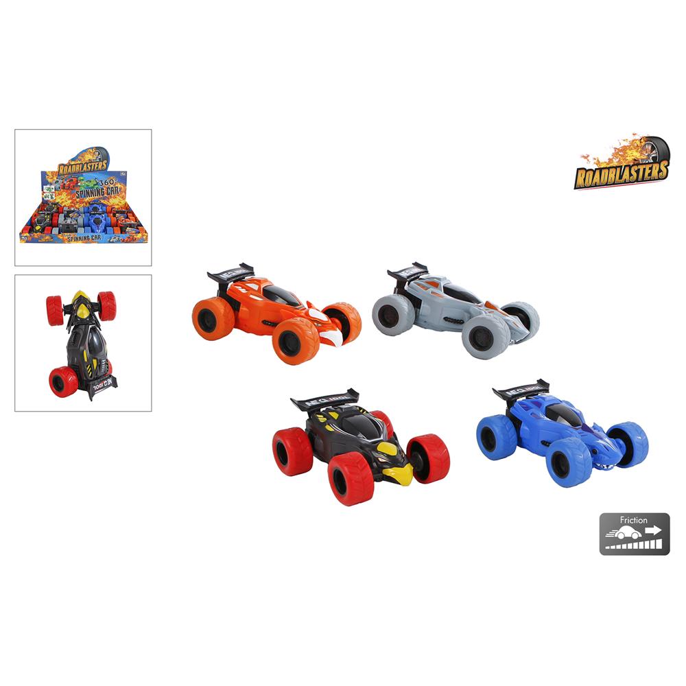 Roadblasters 360 Stunt Spinning Auto Frictie 13,5cm