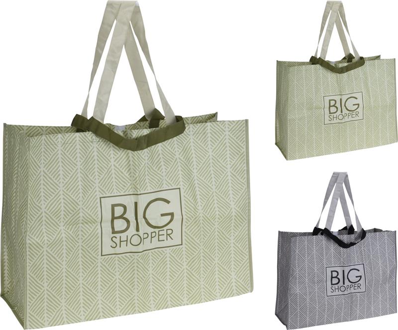 Boodschappentas 58x40x18cm Met Tekst Big Shopper