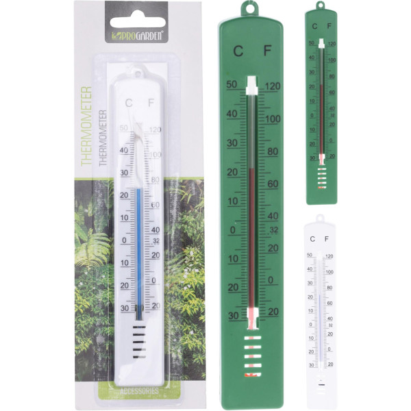 Thermometer h17cm voor binnen en buiten