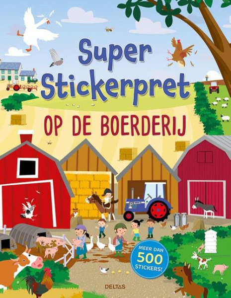 Deltas Super stickerpret Op de boerderij